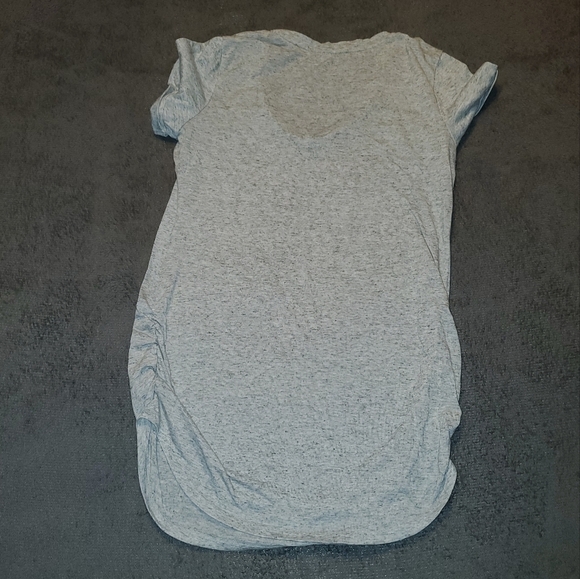 GREY speckled maternity t-shirt NEW Small - Picture 5 of 5